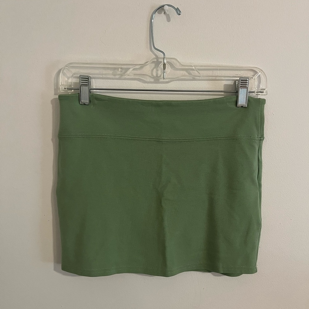 Urban Outfitters Green Mini Skirt